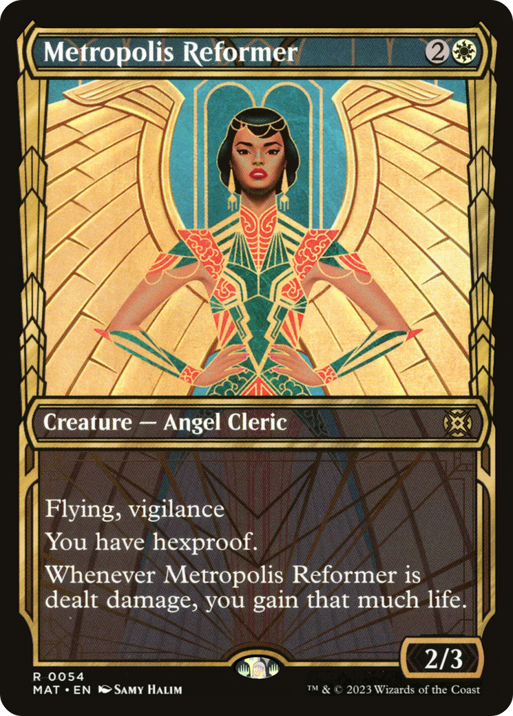 Metropolis Reformer (Showcase) [March of the Machine: The Aftermath] - Evolution TCG