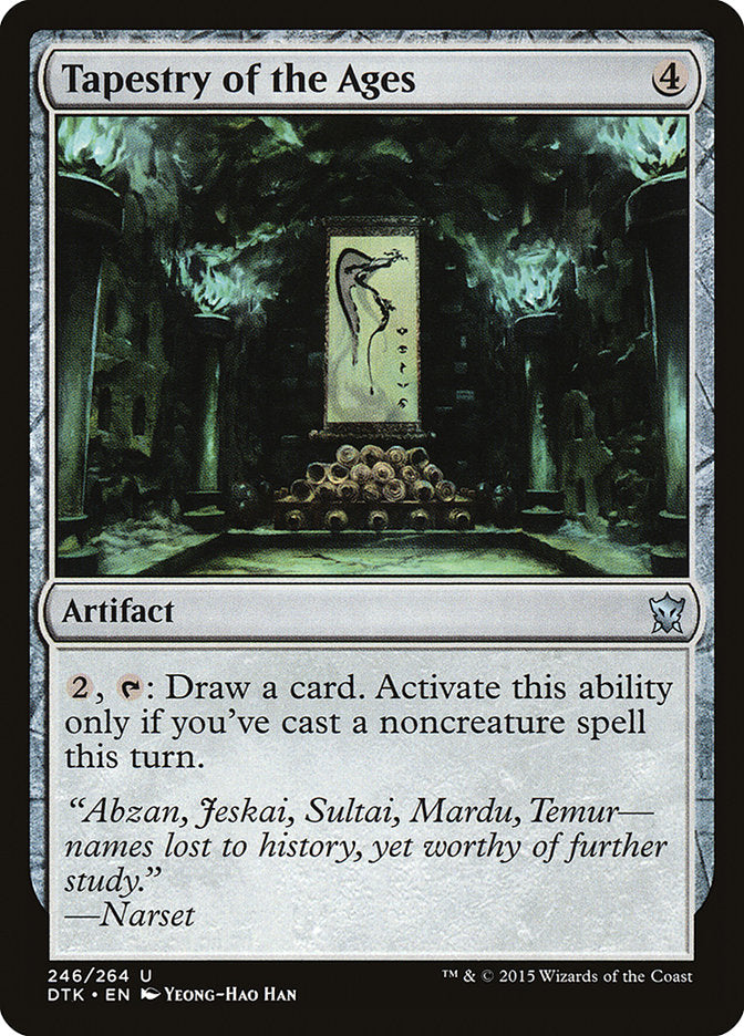 Tapestry of the Ages [Dragons of Tarkir] - Evolution TCG