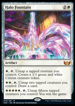 Halo Fountain (Promo Pack) [Streets of New Capenna Promos] - Evolution TCG