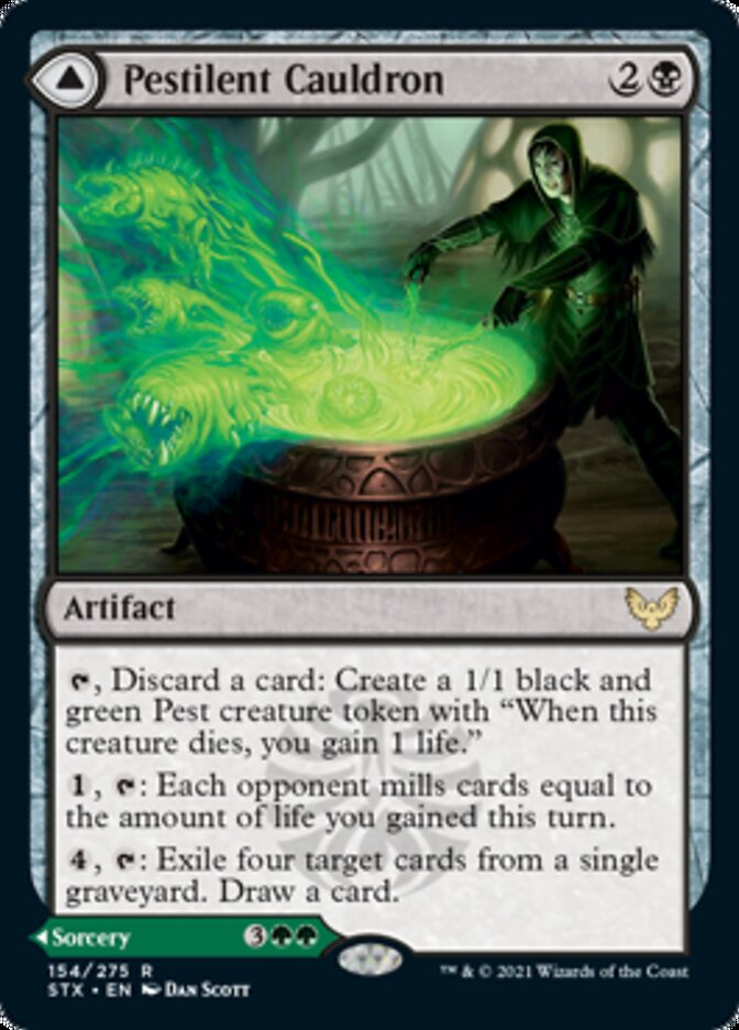 Pestilent Cauldron // Restorative Burst [Strixhaven: School of Mages] - Evolution TCG