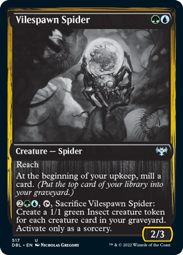 Vilespawn Spider [Innistrad: Double Feature] - Evolution TCG