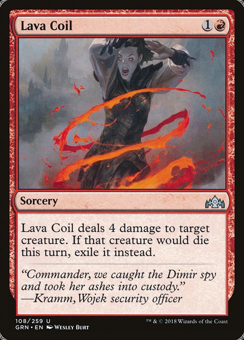 Lava Coil [Guilds of Ravnica] - Evolution TCG