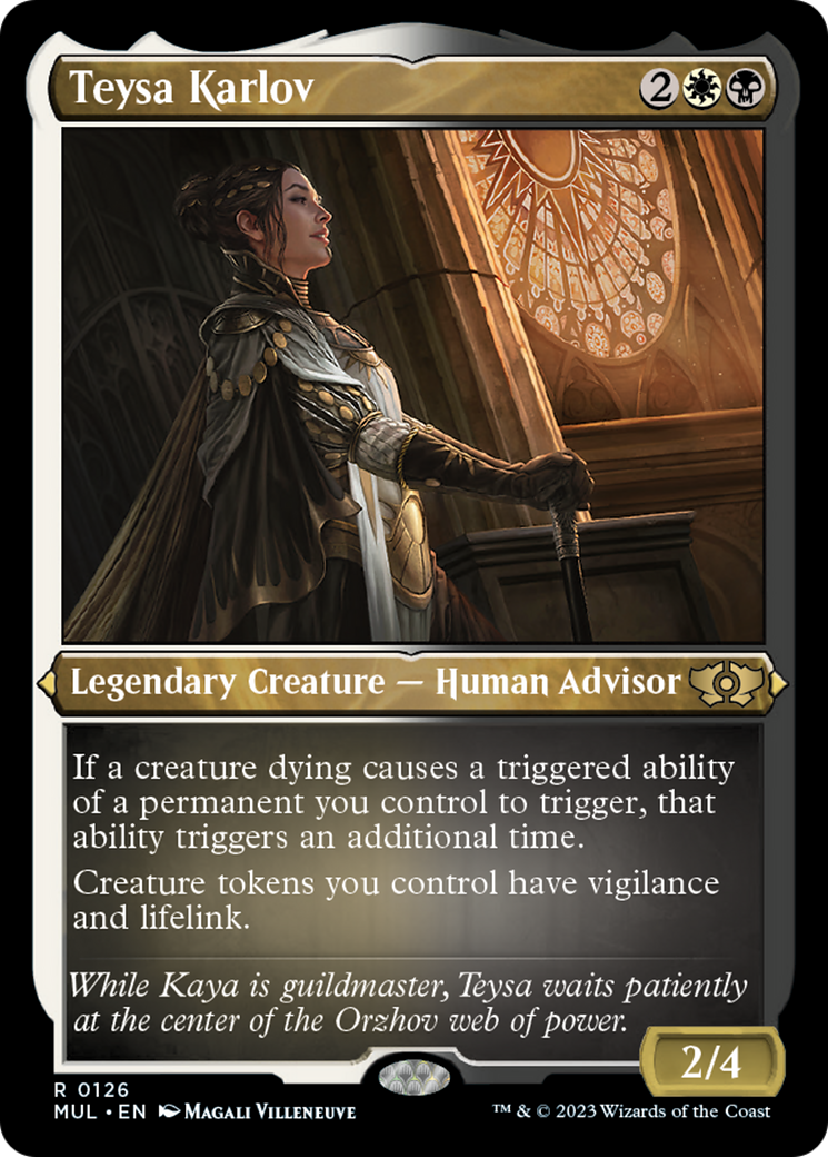 Teysa Karlov (Foil Etched) [Multiverse Legends] - Evolution TCG