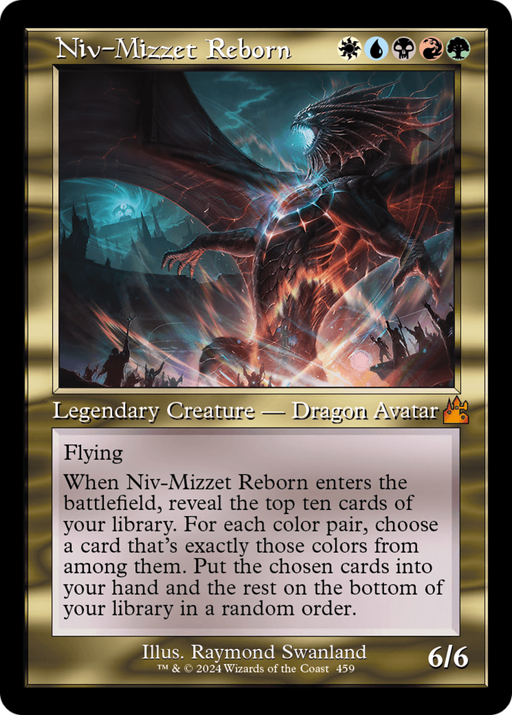 Niv-Mizzet Reborn (Retro Frame) [Ravnica Remastered] - Evolution TCG