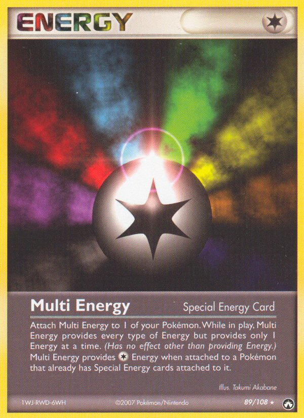 Multi Energy (89/108) [EX: Power Keepers] - Evolution TCG