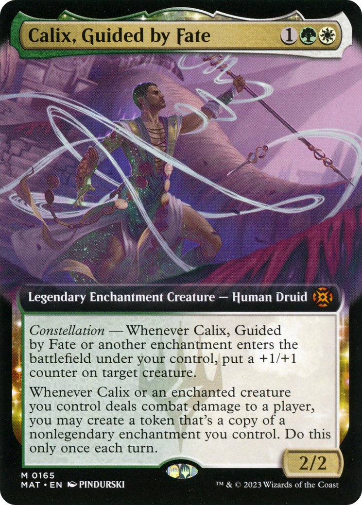 Calix, Guided by Fate (Extended Art) [March of the Machine: The Aftermath] - Evolution TCG