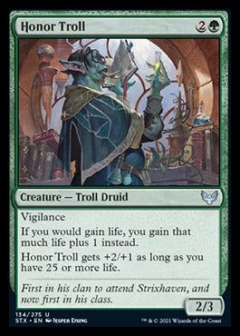 Honor Troll [Strixhaven: School of Mages] - Evolution TCG