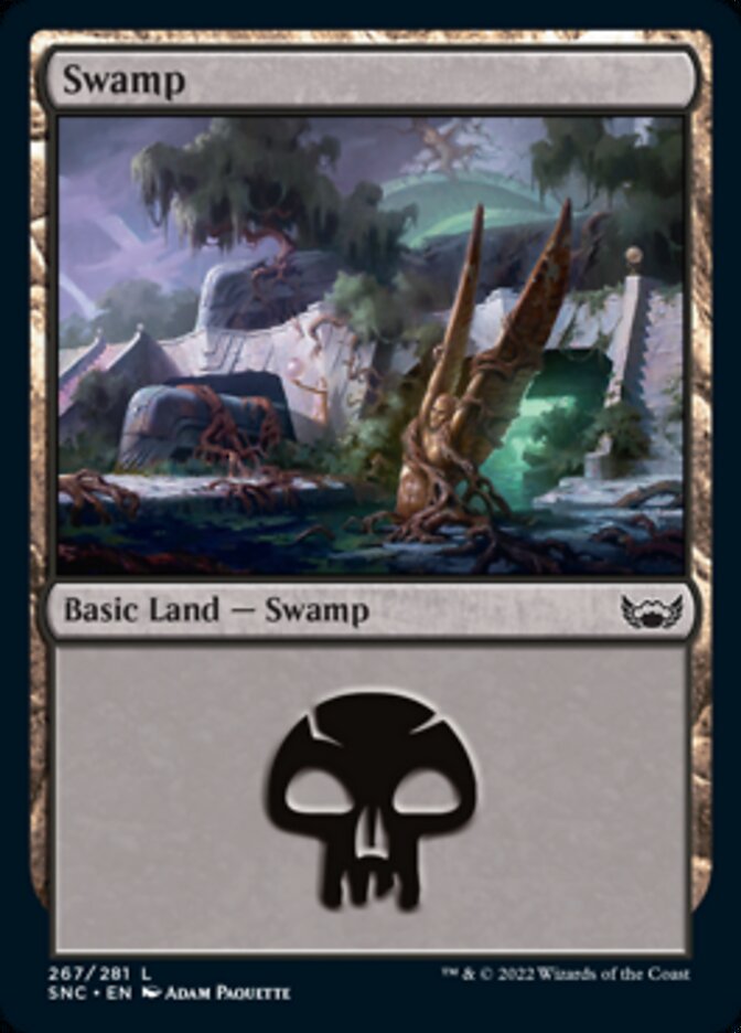 Swamp (267) [Streets of New Capenna] - Evolution TCG