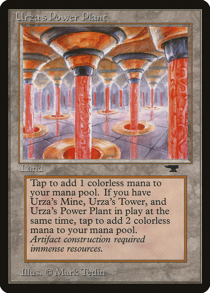 Urza's Power Plant (Red Columns) [Antiquities] - Evolution TCG