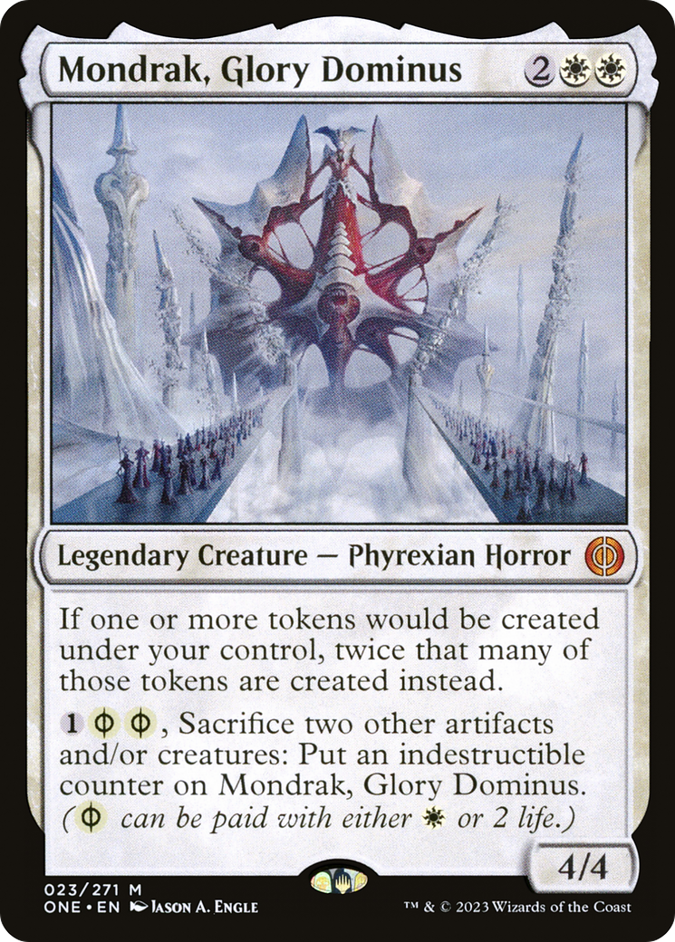 Mondrak, Glory Dominus [Phyrexia: All Will Be One] - Evolution TCG