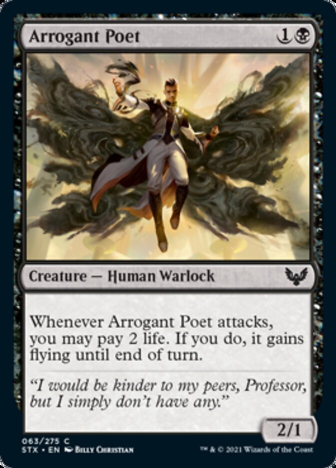 Arrogant Poet [Strixhaven: School of Mages] - Evolution TCG