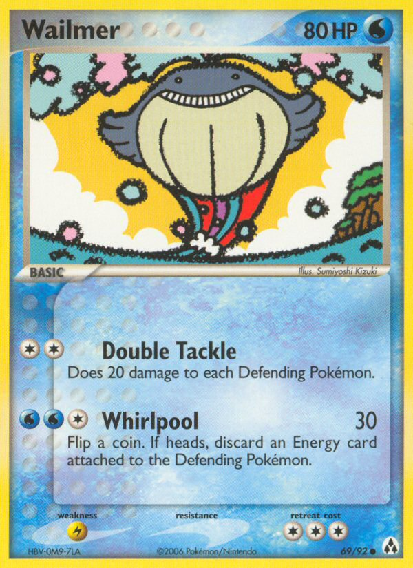 Wailmer (69/92) [EX: Legend Maker] - Evolution TCG