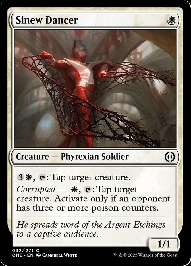 Sinew Dancer [Phyrexia: All Will Be One] - Evolution TCG