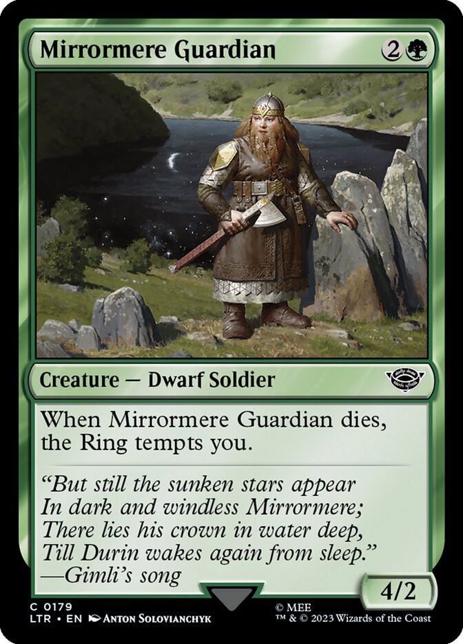 Mirrormere Guardian [The Lord of the Rings: Tales of Middle-Earth] - Evolution TCG