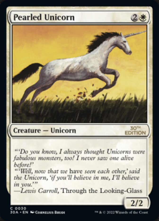 Pearled Unicorn [30th Anniversary Edition] - Evolution TCG