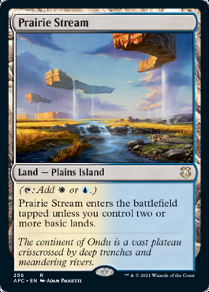 Prairie Stream [Dungeons & Dragons: Adventures in the Forgotten Realms Commander] - Evolution TCG