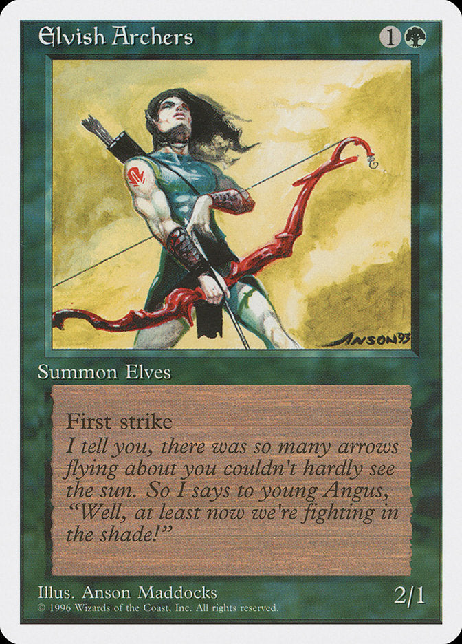 Elvish Archers [Introductory Two-Player Set] - Evolution TCG