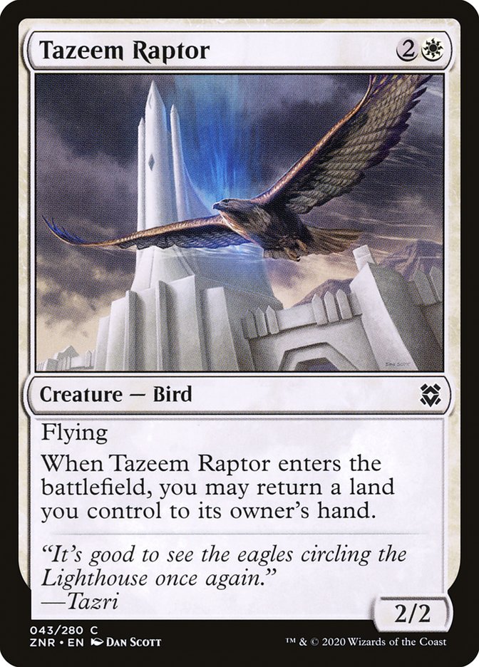 Tazeem Raptor [Zendikar Rising] - Evolution TCG