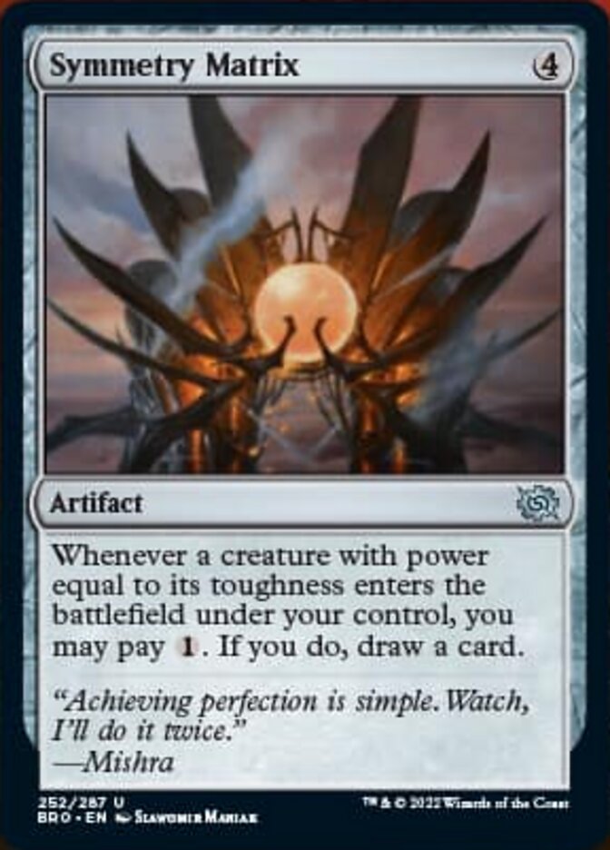 Symmetry Matrix [The Brothers' War] - Evolution TCG