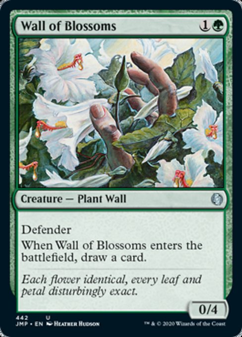Wall of Blossoms [Jumpstart] - Evolution TCG