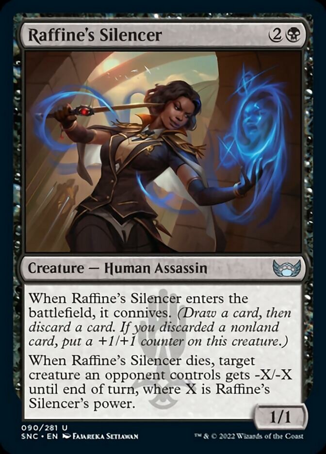 Raffine's Silencer [Streets of New Capenna] - Evolution TCG