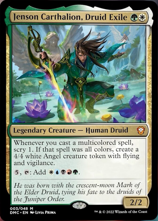 Jenson Carthalion, Druid Exile [Dominaria United Commander] - Evolution TCG