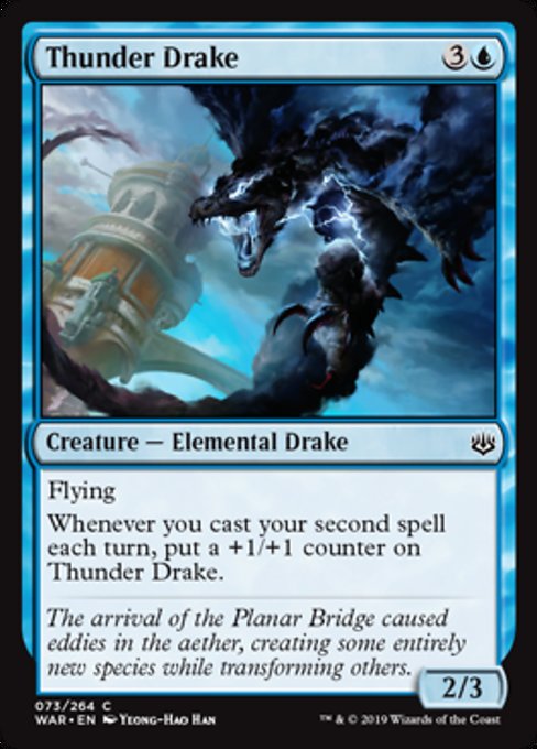 Thunder Drake [War of the Spark] - Evolution TCG