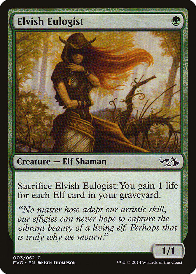 Elvish Eulogist (Elves vs. Goblins) [Duel Decks Anthology] - Evolution TCG