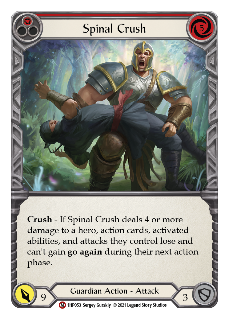 Spinal Crush [1HP053] (History Pack 1) - Evolution TCG