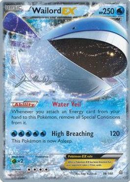 Wailord EX (38/160) (HonorStoise - Jacob Van Wagner) [World Championships 2015] - Evolution TCG