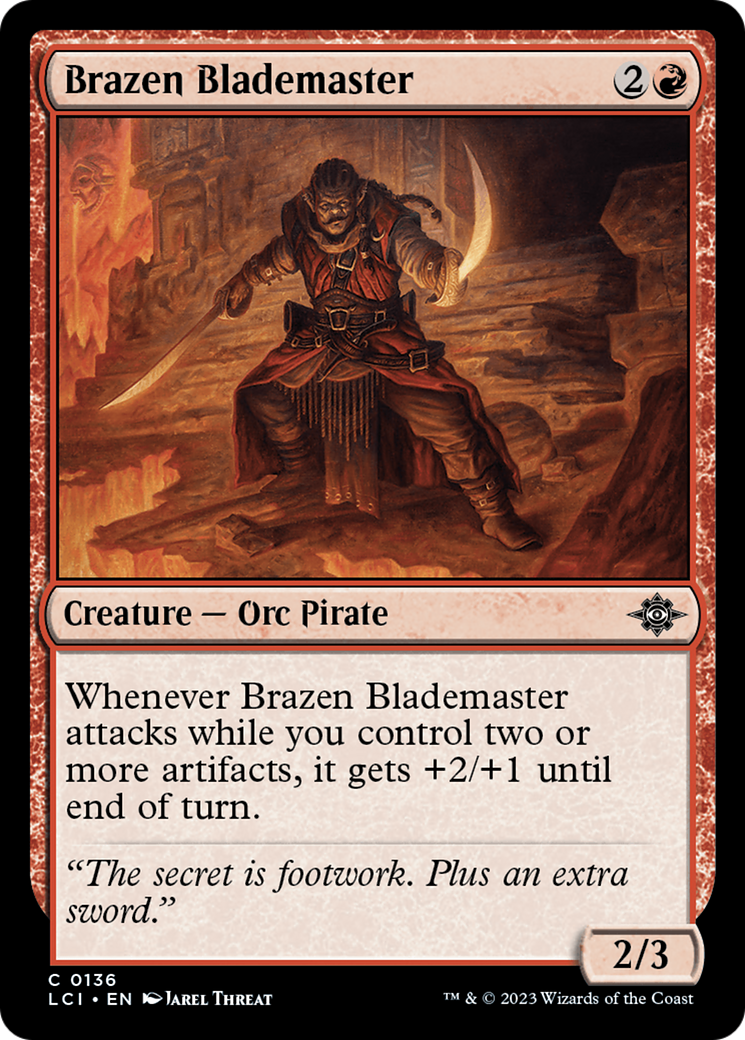 Brazen Blademaster [The Lost Caverns of Ixalan] - Evolution TCG