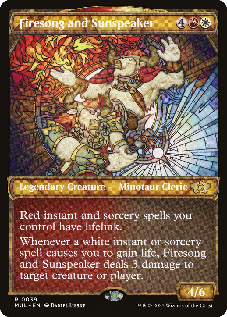 Firesong and Sunspeaker [Multiverse Legends] - Evolution TCG