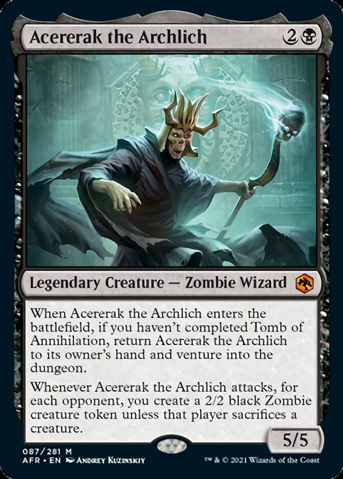 Acererak the Archlich [Dungeons & Dragons: Adventures in the Forgotten Realms] - Evolution TCG