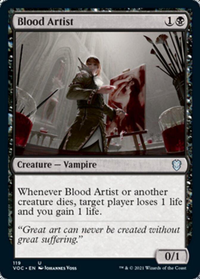 Blood Artist [Innistrad: Crimson Vow Commander] - Evolution TCG