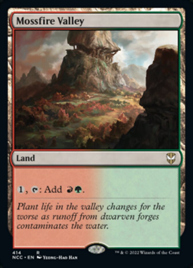 Mossfire Valley [Streets of New Capenna Commander] - Evolution TCG