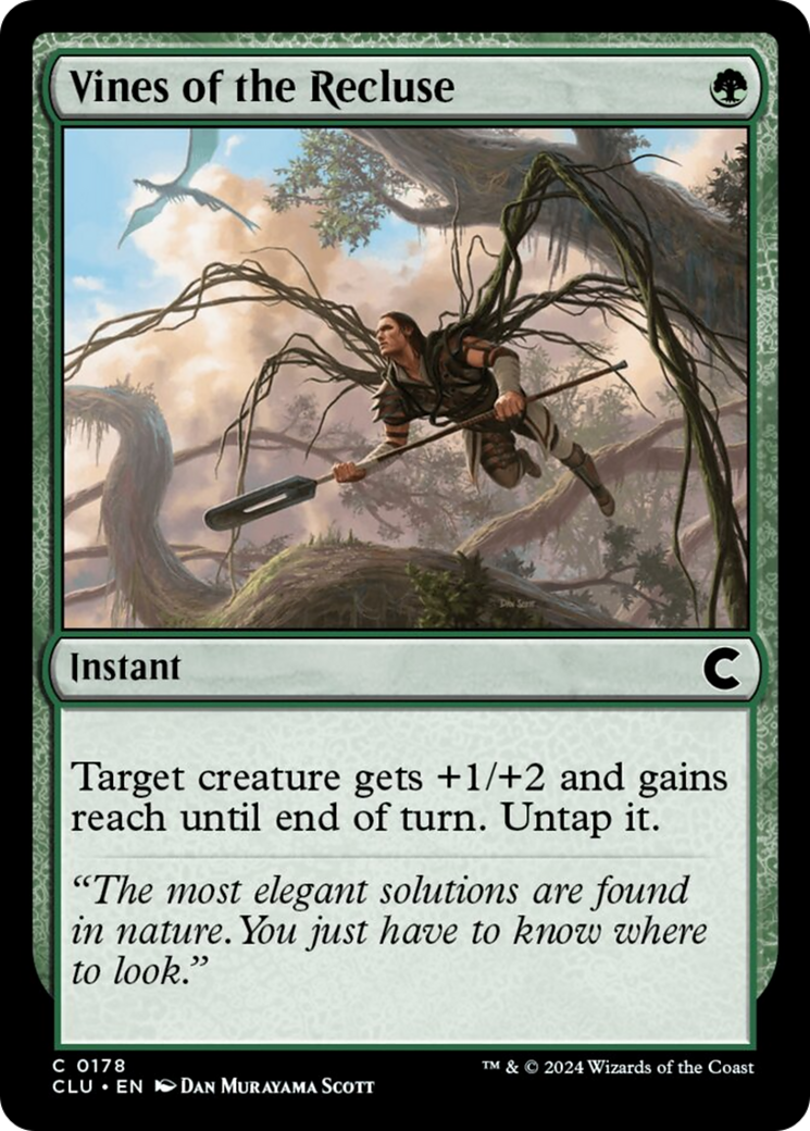Vines of the Recluse [Ravnica: Clue Edition] - Evolution TCG