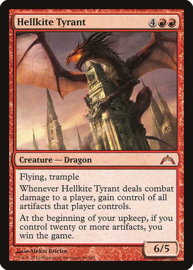 Hellkite Tyrant [Gatecrash] - Evolution TCG