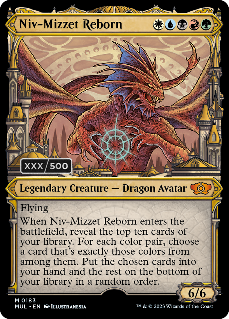 Niv-Mizzet Reborn (Serialized) [Multiverse Legends] - Evolution TCG