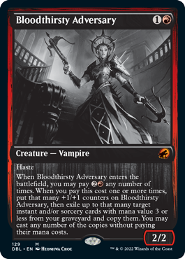 Bloodthirsty Adversary [Innistrad: Double Feature] - Evolution TCG