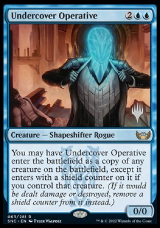Undercover Operative (Promo Pack) [Streets of New Capenna Promos] - Evolution TCG