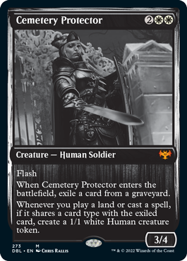 Cemetery Protector [Innistrad: Double Feature] - Evolution TCG