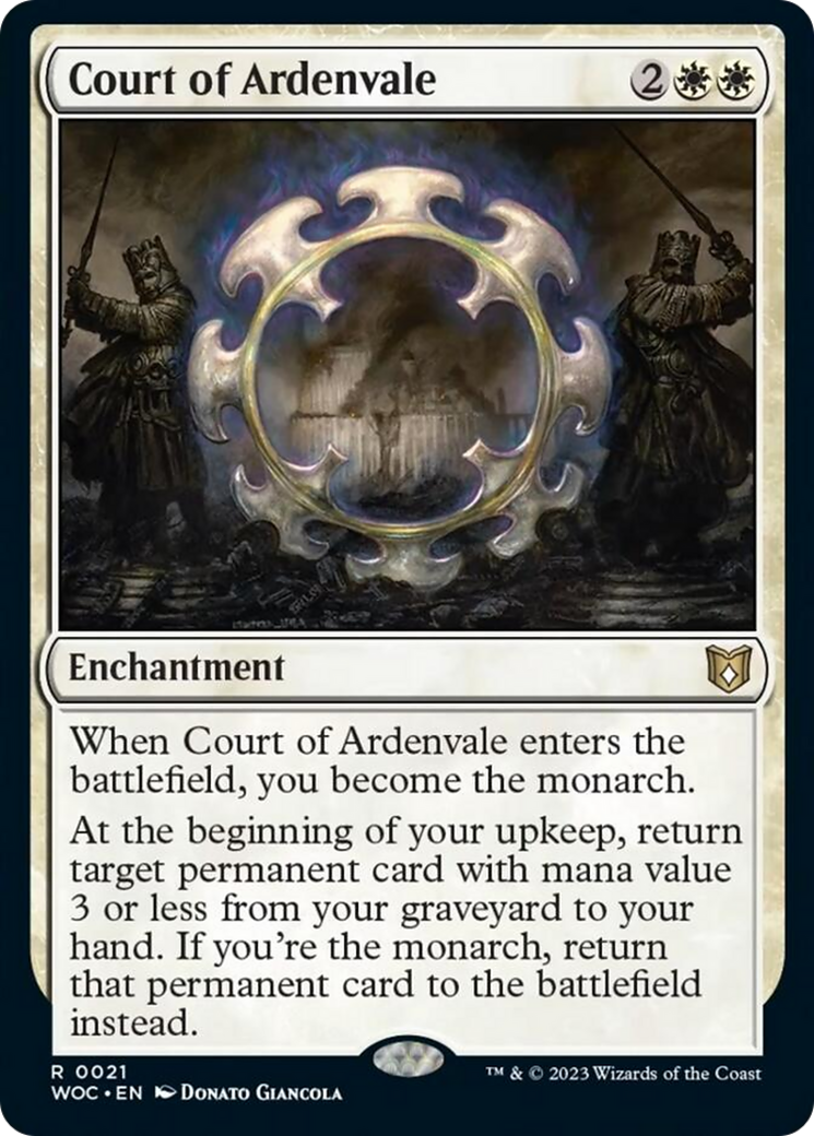 Court of Ardenvale [Wilds of Eldraine Commander] - Evolution TCG