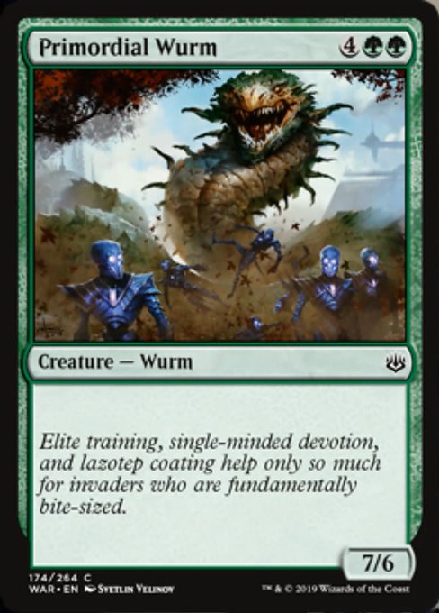 Primordial Wurm [War of the Spark] - Evolution TCG