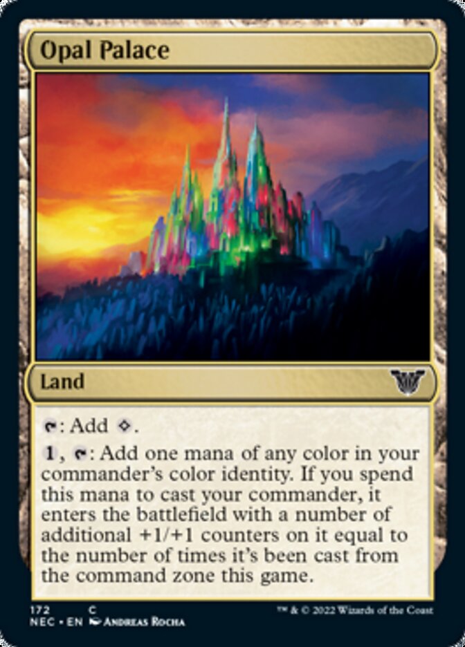 Opal Palace [Kamigawa: Neon Dynasty Commander] - Evolution TCG