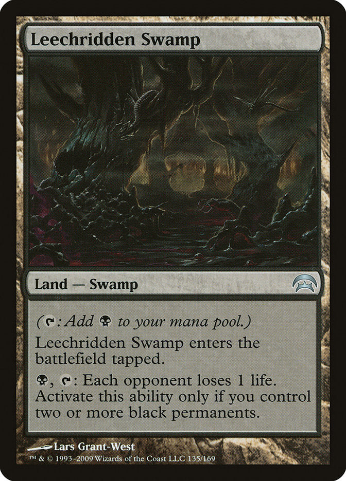 Leechridden Swamp [Planechase] - Evolution TCG