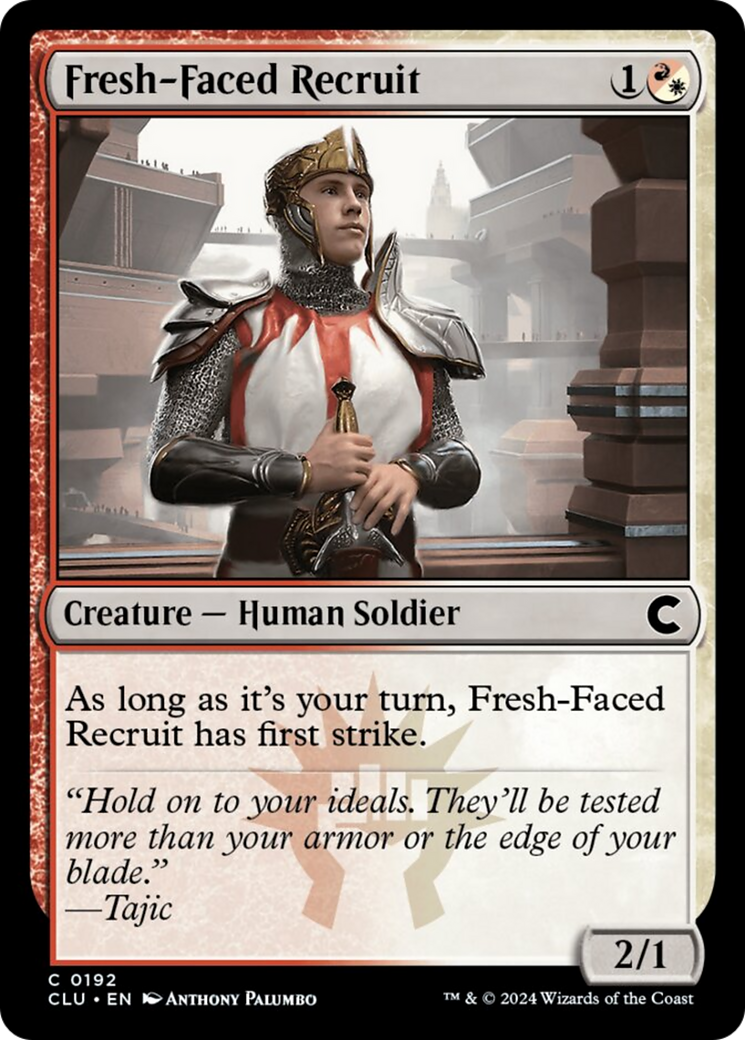 Fresh-Faced Recruit [Ravnica: Clue Edition] - Evolution TCG