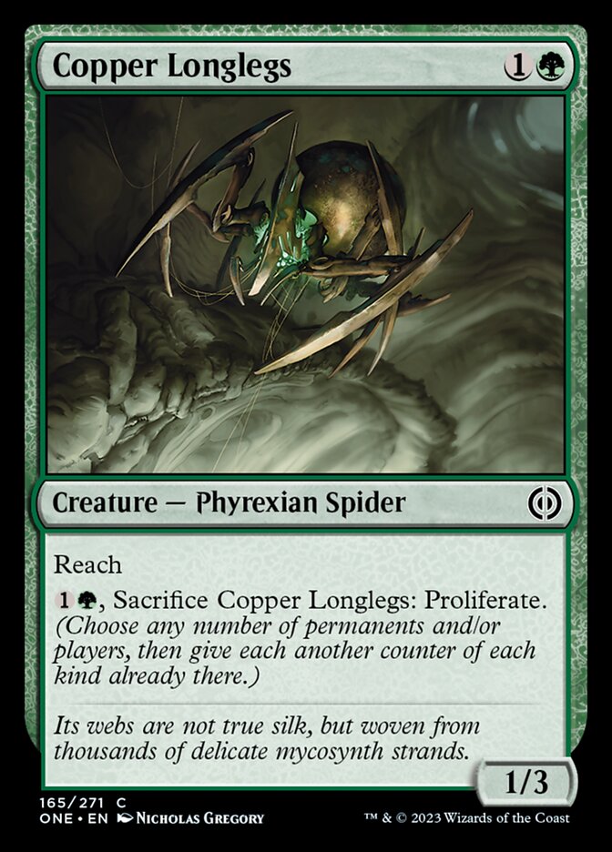Copper Longlegs [Phyrexia: All Will Be One] - Evolution TCG