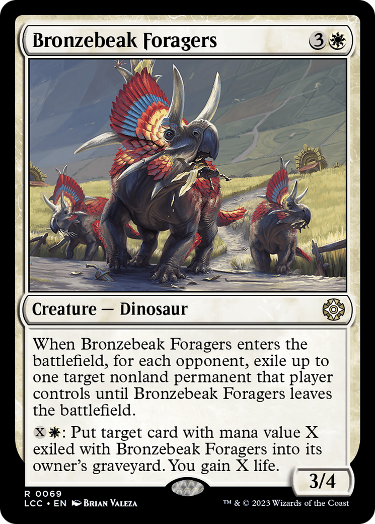 Bronzebeak Foragers [The Lost Caverns of Ixalan Commander] - Evolution TCG