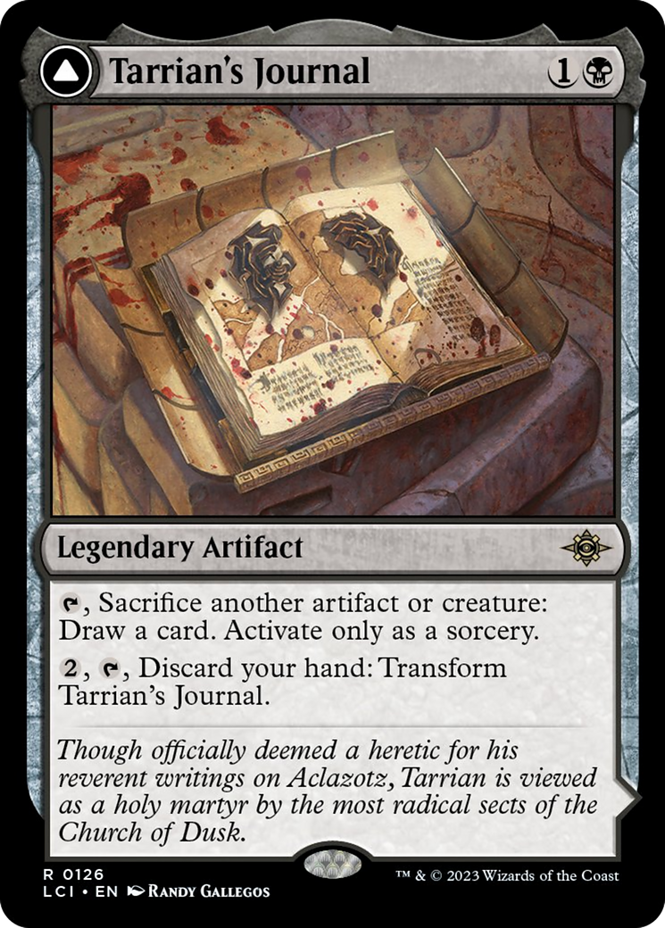 Tarrian's Journal // The Tomb of Aclazotz [The Lost Caverns of Ixalan] - Evolution TCG