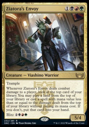 Ziatora's Envoy (Promo Pack) [Streets of New Capenna Promos] - Evolution TCG